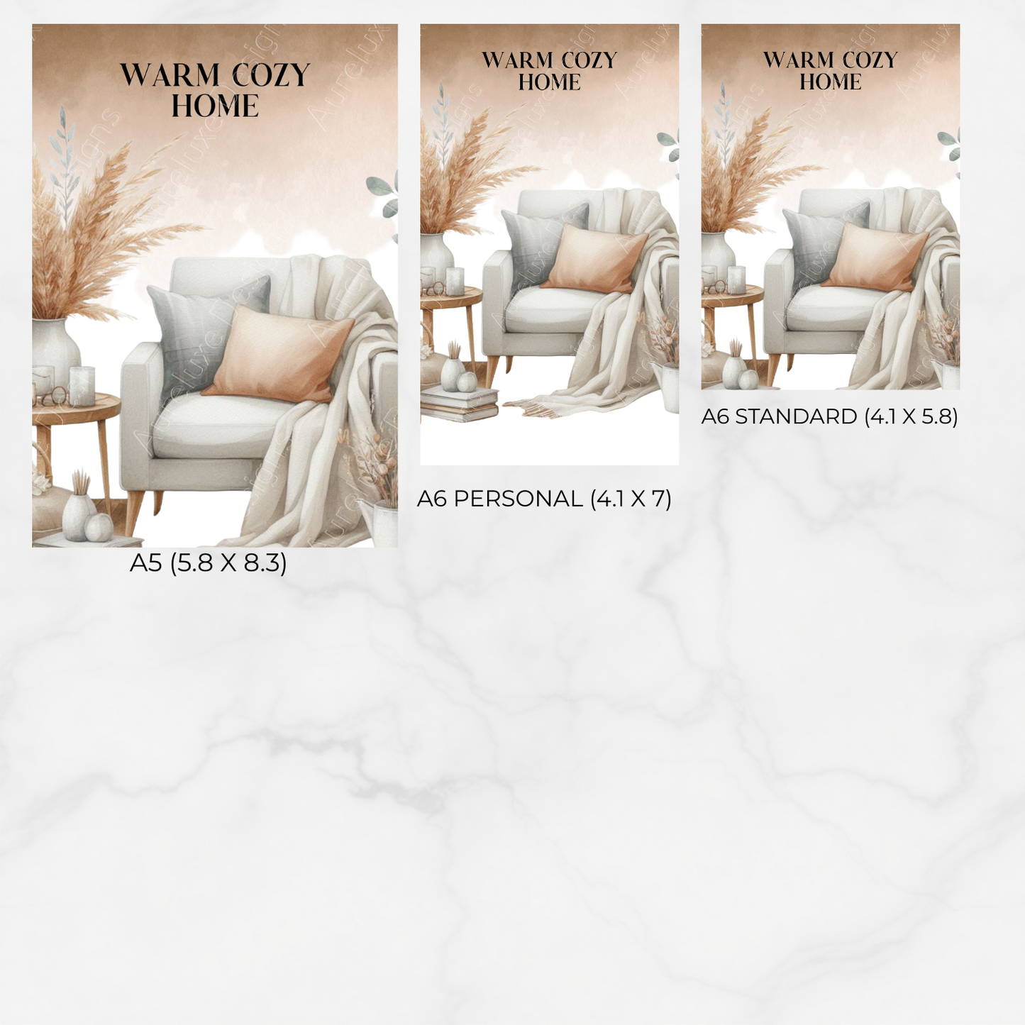 Cozy Home Collection: 8-Piece Savings Challenge Set