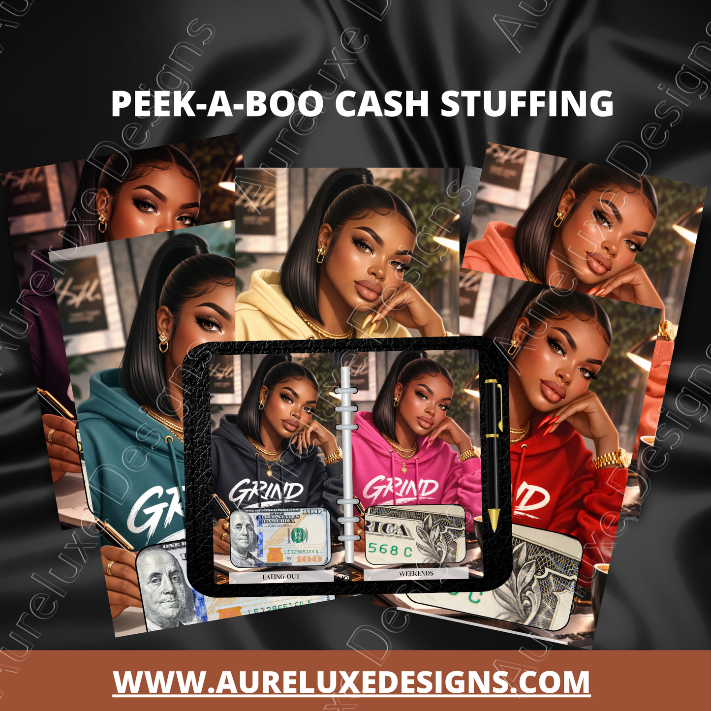 Peek-A-Boo Grind Savings Cards Discipline You Can See