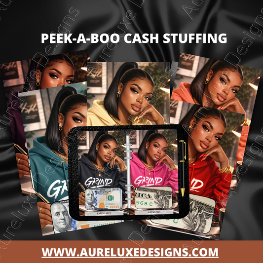 Peek-A-Boo Grind Savings Cards Discipline You Can See