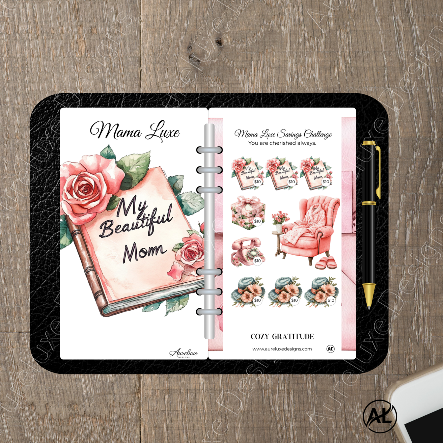 Mother’s Day 7-Piece Cash Envelope Se