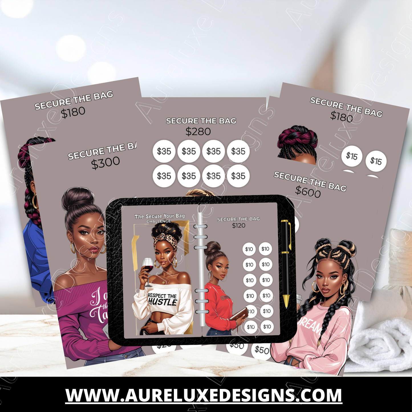 Secure the Bag – Savings Challenge Collection