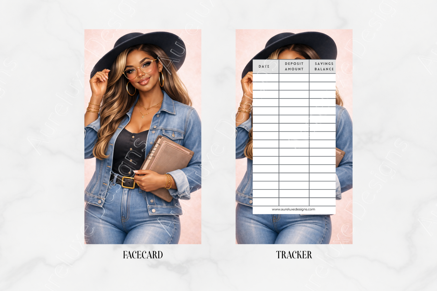 6 Ppc Curves & Coins™ Cash Stuffing Envelope Set