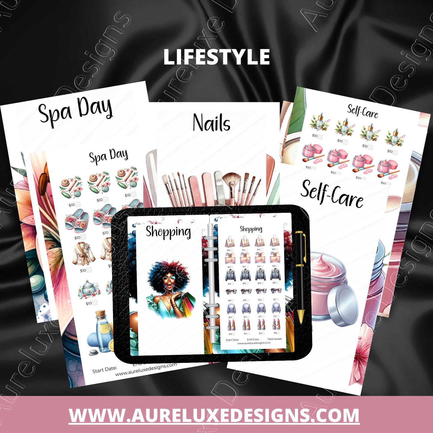 Auréluxe Lifestyle Envelope Set