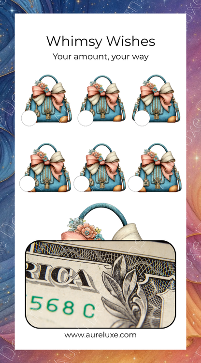 Whimsy Wishes Savings– Peek-A-Boo Envelopes (10 pc set)