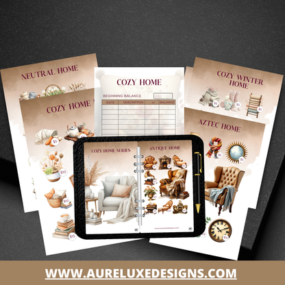 Cozy Home Collection: 8-Piece Savings Challenge Set