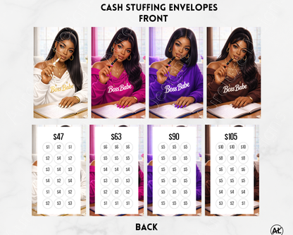 Boss Babe II Savings Challenge Luxury Energy. Realistic Numbers