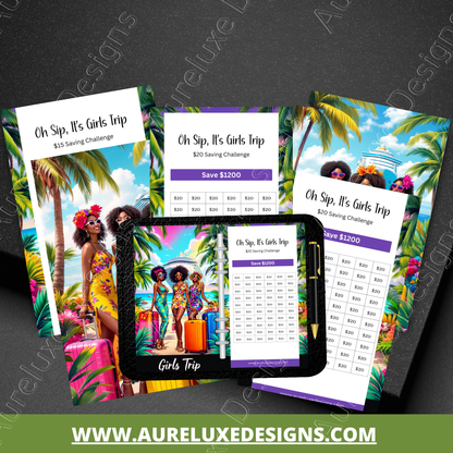 Girls Trip 5-Piece Cash Envelope Set