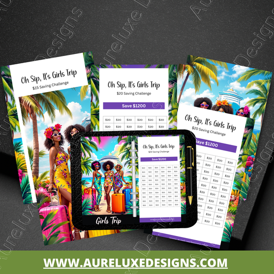 Girls Trip 5-Piece Cash Envelope Set