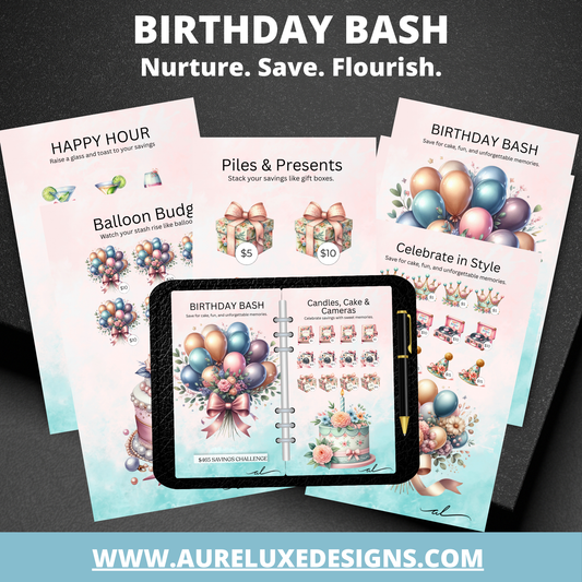 Birthday Bash 5-Piece Savings Challenge Set