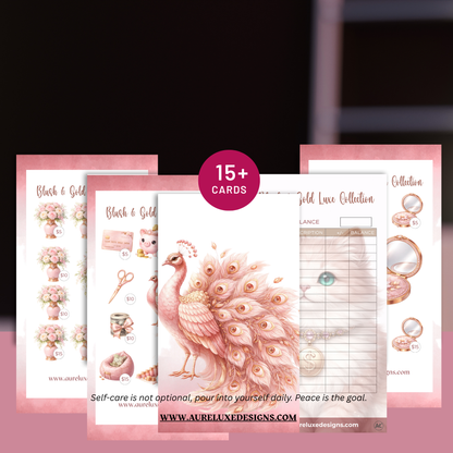 Pink Luxe 16-Piece Savings Challenge Set