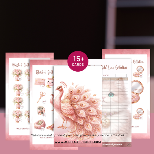 Pink Luxe 16-Piece Savings Challenge Set