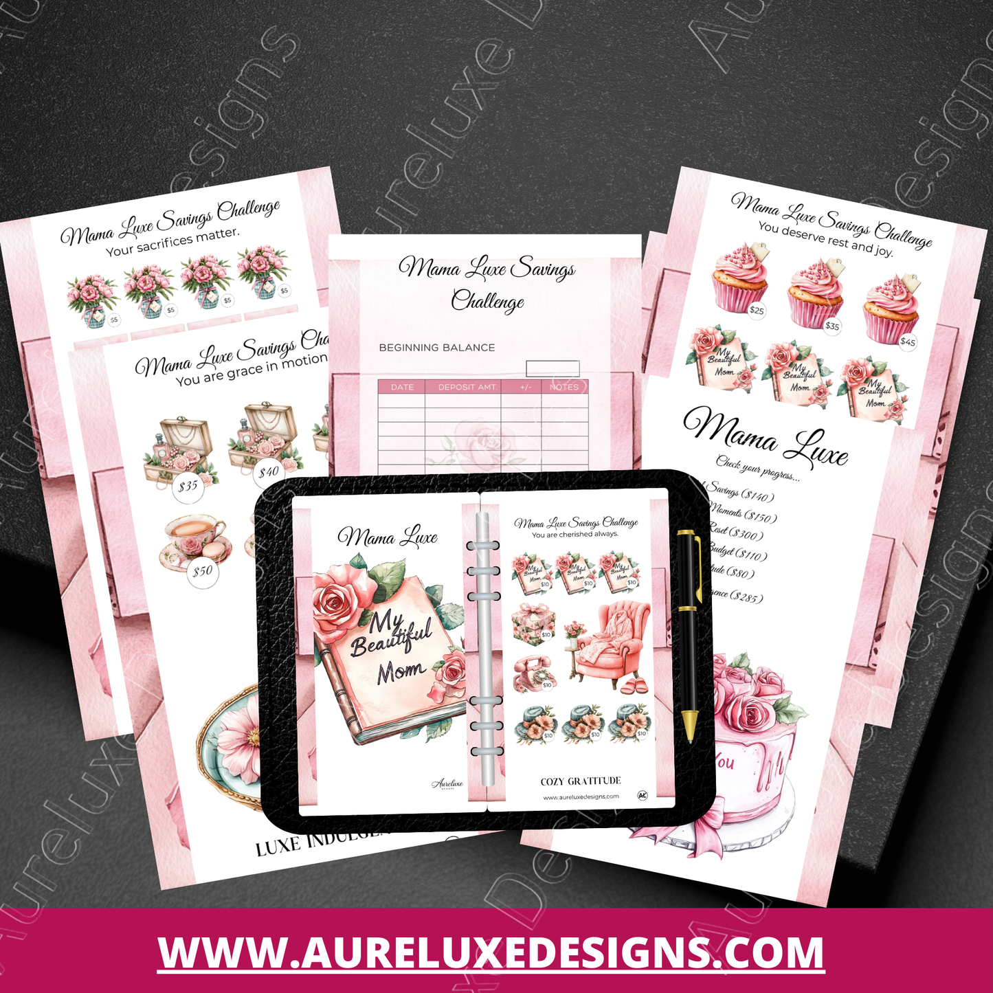 Mother’s Day 7-Piece Cash Envelope Se