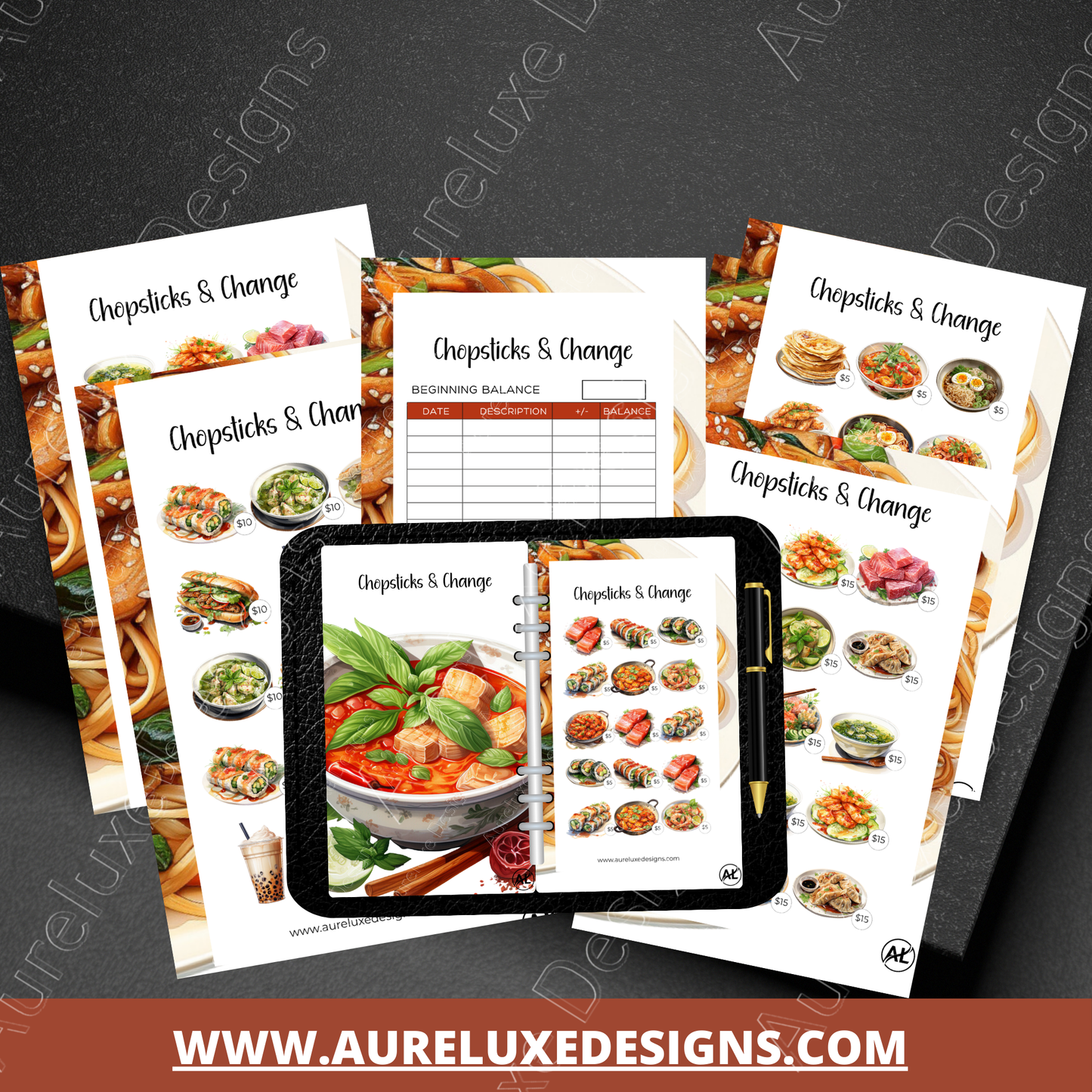 Chopsticks Change Savings Challenge Set 8-Piece Collection