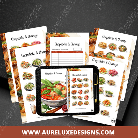 Chopsticks Change Savings Challenge Set 8-Piece Collection