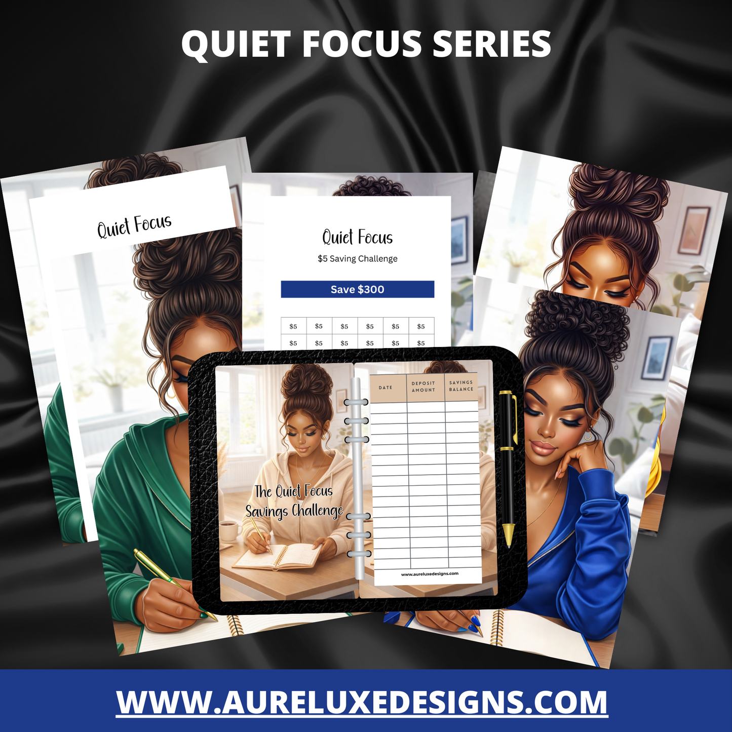 Quiet Focus Savings Challenge Set