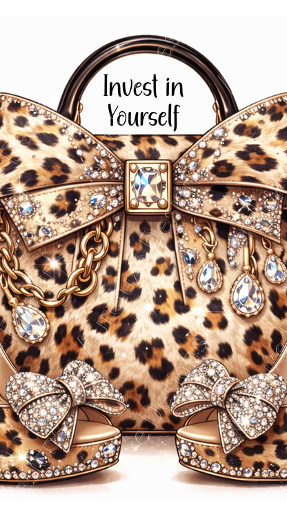 Invest In Yourself Leopard Glam Savings Challenge Set