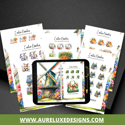 Spring Cash Stuffing Binder Cards | 12-Piece Set