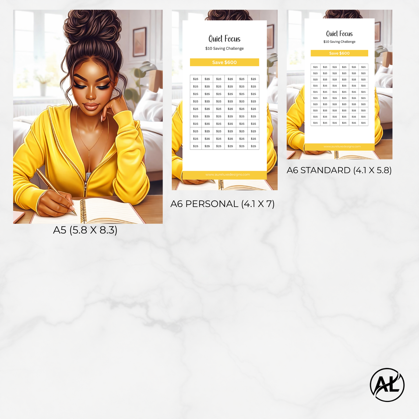 Quiet Focus Savings Challenge Set