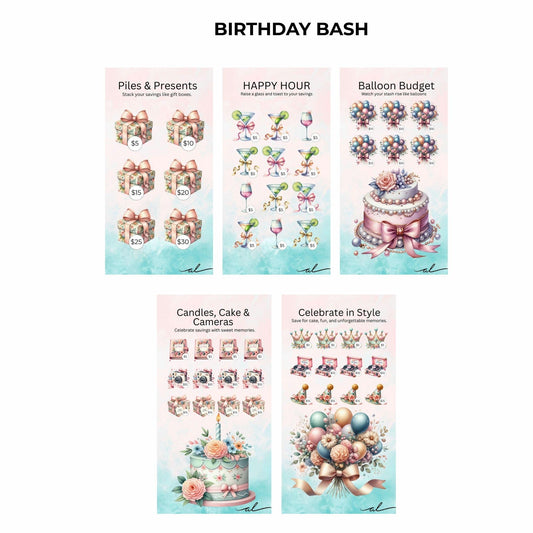 Birthday Bash 5-Piece Savings Challenge Set