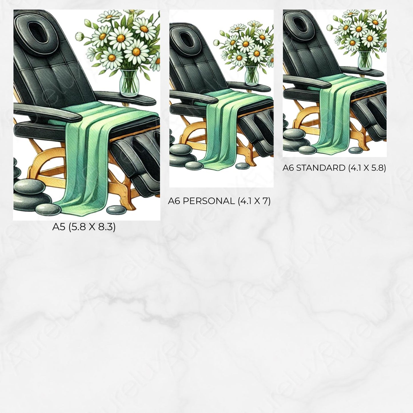 Spa Day 16-Piece Savings Challenge Card Set